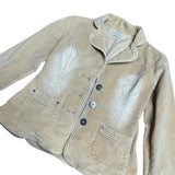 Tan Corduroy Y2K Jacket