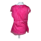 Pink Button Up Y2K