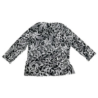 Black & White Y2K Top