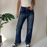 GANT Vintage Embroidered Jeans