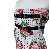 Retro Strapless Dress