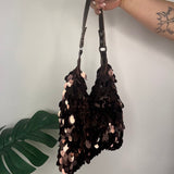 Bronze Sequin Y2K Bag