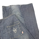 Vintage Punkyfish Extreme Wide Leg Jeans