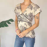 Y2K Tie Back Top