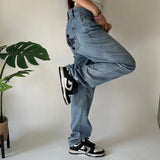 Y2K Embroidered Denim Jeans