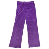 Y2K Purple Velour Tracksuit