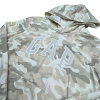 GAP Camo Spell Out Embroidered Hoodie