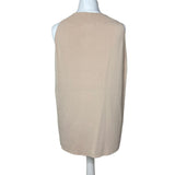 Beige Beaded Top