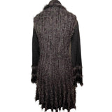 Vintage Brown Knitted Cardigan