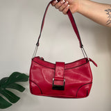 Red Y2K Buckle Mini Bag