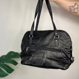 Black Leather Handbag