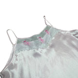 Y2K Pink Satin Cami Top