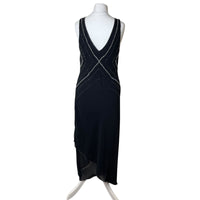 Vintage Beaded Maxi Dress