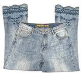 Desigual Embroidered Jeans