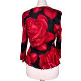 Vintage Floral Mesh Top