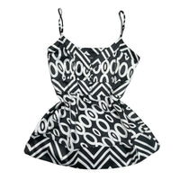 Funky Black & White Cami
