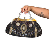 Y2K Beaded Clutch Bag