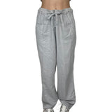 Grey Linen Trousers