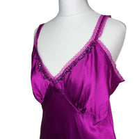 Y2K Purple Satin Cami