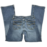 Embroidered Denim Bootcut Jeans