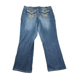 Y2K Embroidered Jeans