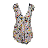 Floral Ruched Top