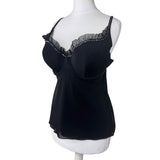 Black Y2K Padded Bra Corset