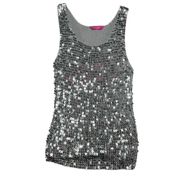 Sparkly Y2K Sequin Vest Top