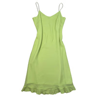 Lime Green Y2K Vintage Dress