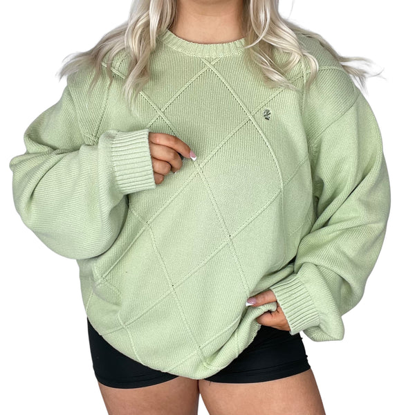 Green Knitted Jumper