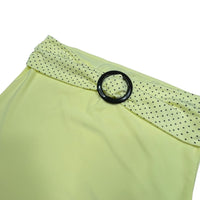 Y2K Pastel Yellow Bandeau Swim Top