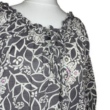 Grey Sequin Top