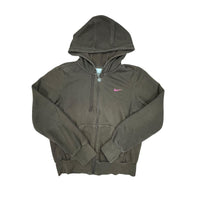 Brown Y2K Nike Zip Up