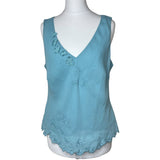 Y2K Blue Top