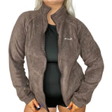 Brown Columbia Zip Up Fleece