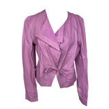 Vintage Pink Leather Jacket