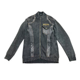 Y2K G-Star Distressed Zip Up