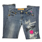 2000’s Graphic Apple Bottom Jeans