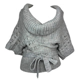 Y2K Grey Knitted Jumper