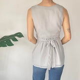 Grey Beaded Cami
