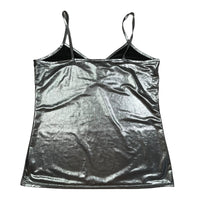 Silver Y2K Cami