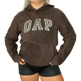 Brown GAP Fleece Hoodie