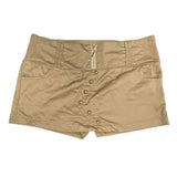 Y2K Tan Mini Skort