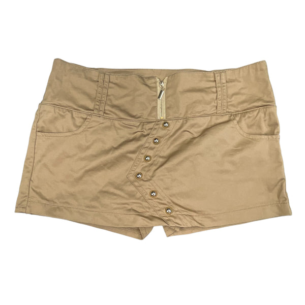 Y2K Tan Mini Skort