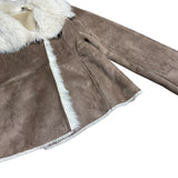 Brown Faux Fur Coat