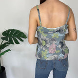 Y2K Mesh Floral Cami