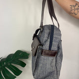 Y2K Denim Duffle Bag