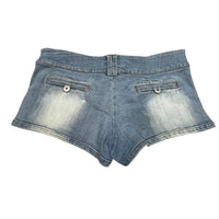 Y2K Jane Norman Mini Micro Denim Shorts