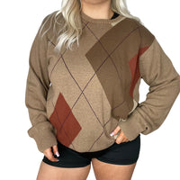 Brown Knitted Jumper