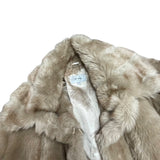 Faux Fur Cropped Coat